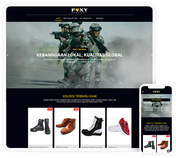 Shoes and accessories factory website